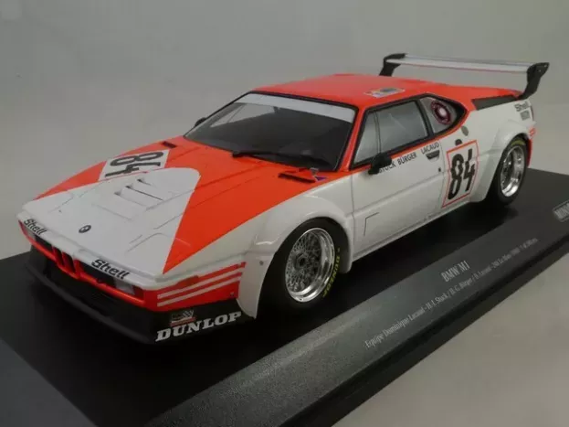 Minichamps Bmw M1 M88 3.5l Team Bmw Motorsport Gmbh N 84 24h Le Mans 1980 H.j.stuck D.lacaud H.g.burger 1:18 155802984