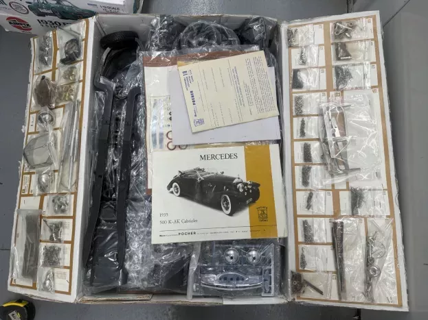 Pocher Mercedes 500k Ak Cabriolet 1935 1:8 K74