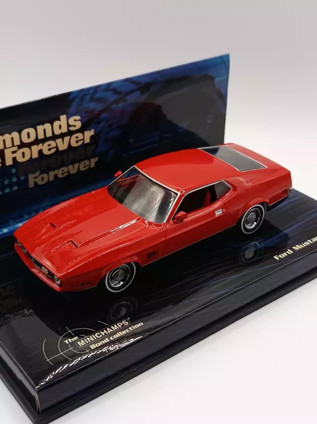 Minichamps Ford Mustang Mach-1 Diamonds Are Forever 007 James Bond 1:43 436087120
