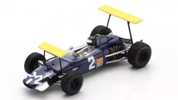 Spark Brabham F2 Bt23c N 2 Winner Buenos Aires Gp 1968 P.courage 1:43 S7430