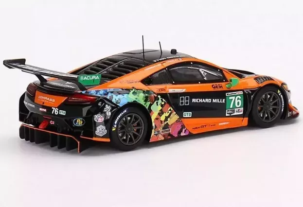 Truescale Acura Nsx Gt3 Evo Team Compass Racing N 76 Imsa 2021 M.mcmurry M.farnbacher 1:43 TSM430628
