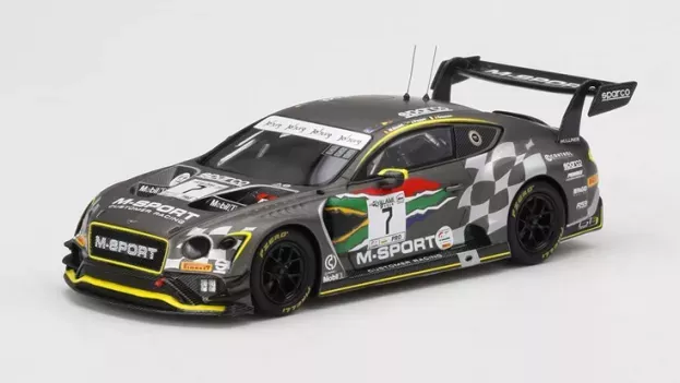 Truescale Bentley Continental Gt3 N 7 Intercontinental Gt Challenge 9h Kyalami 2020 J.pepper M.soulet J.gounon 1:43 TSM430566