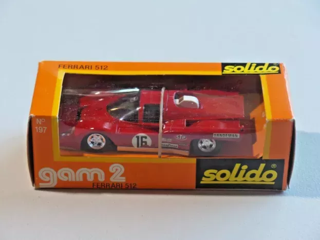Solido Ferrari 512 N 11 Sunoco 1:43 197