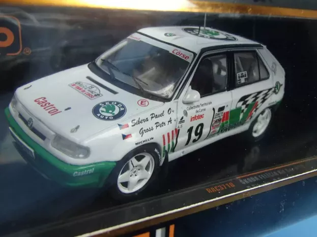 IXO Models Skoda Felicia Kit Car N 19 Rally Tour De Corse 1995 P..sibera P.gross 1:43 RAC371B