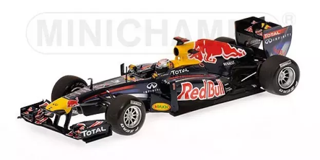 Minichamps Red Bull F1 Rb7 N 1 Winner Gp Malaysian S.vettel 2011 World Champion 1:43 410110101