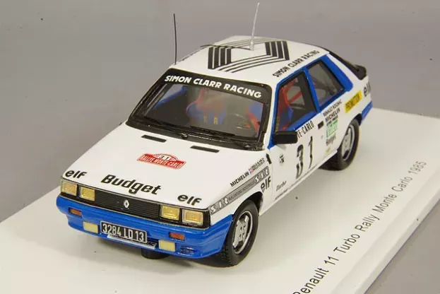 Spark Renault R11 Turbo N 31 Rally Montecarlo 1985 A.oreille S.oreille 1:43 S5566