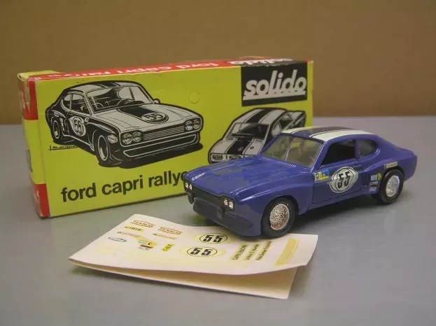 Solido Ford Capri 2600rv N 55 24h Le Mans 1973 G. Fitzpatrick 1:43 26