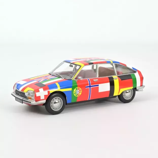 Norev Citroen Gs Flags 1972 1:18 181667