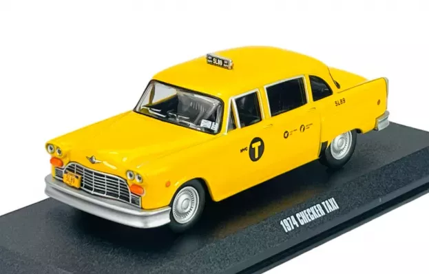 Greenlight Checker Marathon Taxi 1974 John Wick Iii Parabellum Movie 1:43 86607