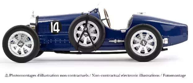 Norev Bugatti T35 N 14 Racing 1925 1:12 125703