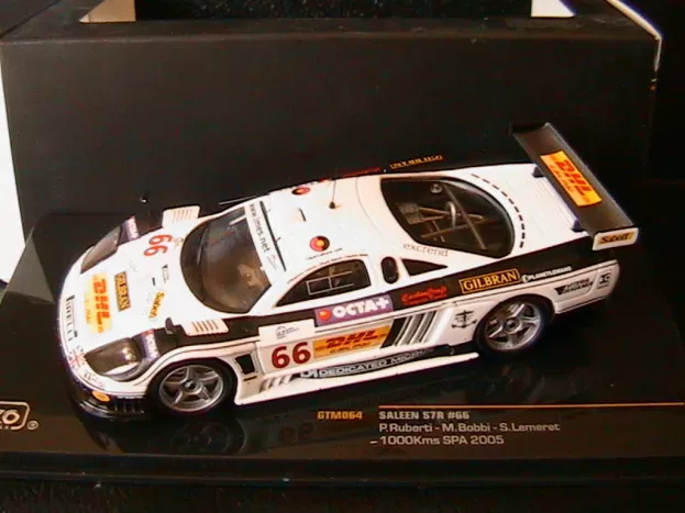 IXO Models Saleen Sr7 N 66 3rd 1000km Spa Francorchamps 2005 P.ruberti M.bobbi S.lemeret 1:43 GTM064