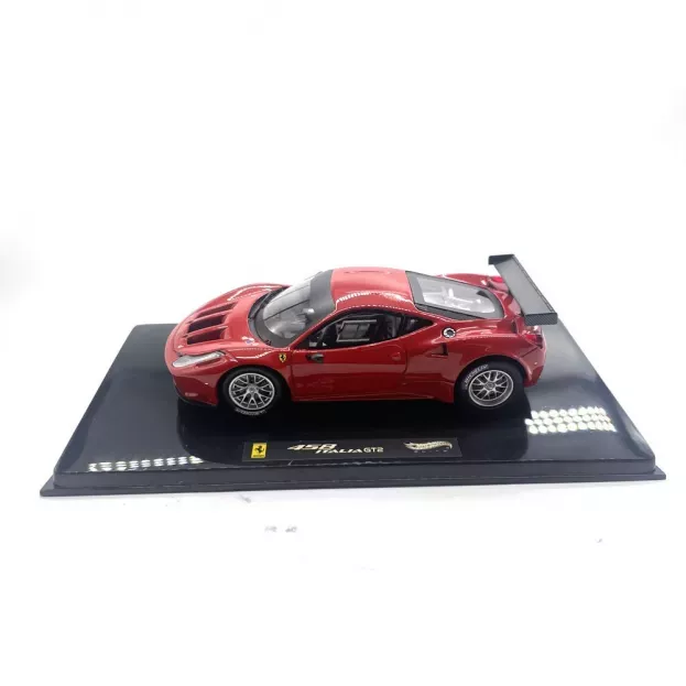 Hot Wheels Ferrari 458 Italia 8c Gt2 Launch Version 2011 1:43 X2861