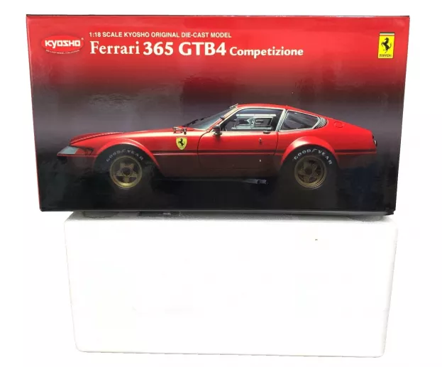 Kyosho Ferrari 365 Gtb4 Competizione 1971 1:18 08163R