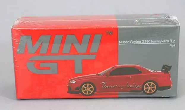 Mini-GT Nissan Skyline Gt-r r34 Tommykaira 2007 1:64 MGT00543-R