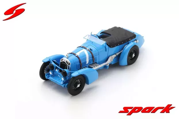 Spark Alfa Romeo 8c 2.4l S8 Spider Team R.sommer N 7 24h Le Mans 1934 R.sommer E.felix 1:43 S3888
