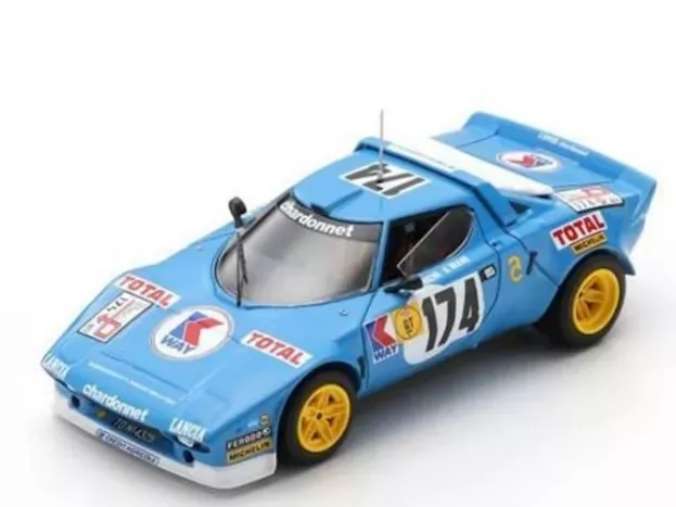 Spark Lancia Stratos Hf N 174 Winner Tour De France 1977 B.darniche A.mahe 1:43 S9097