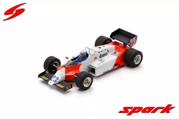 Spark Alfa Romeo F1 183t N 23 Monaco Gp 1983 Mauro Baldi 1:43 S8803