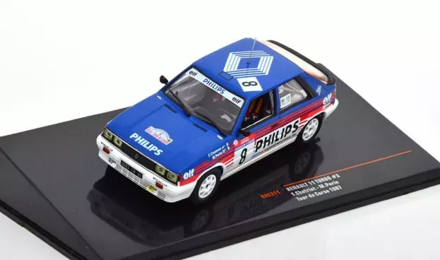IXO Models Renault R11 Turbo N 8 Rally Tour De Corse 1987 F.chatriot M.perin 1:43 RAC311
