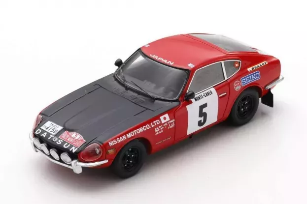Spark Nissan Datsun 240z N 5 3rd Rally Montecarlo 1972 R.aaltonen J.todt 1:43 S6280
