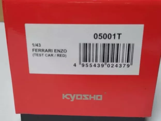Kyosho Ferrari Enzo Test Car 1:43 05001T