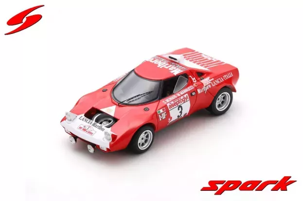 Spark Lancia Stratos Hf N 3 Rally Tour De Corse 1972 S.munari M.mannucci 1:43 S9070