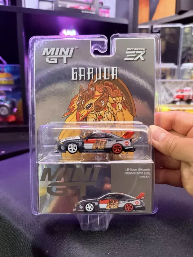 Mini-GT Nissan Silvia s15 N 0 Lb Super Silhouette Garuda 2021 1:64 MGT00652-R