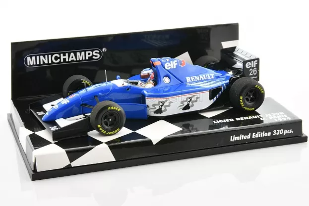 Minichamps Ligier F1 Renault Js39b N 26 Season 1994 O.panis 1:43 417940026