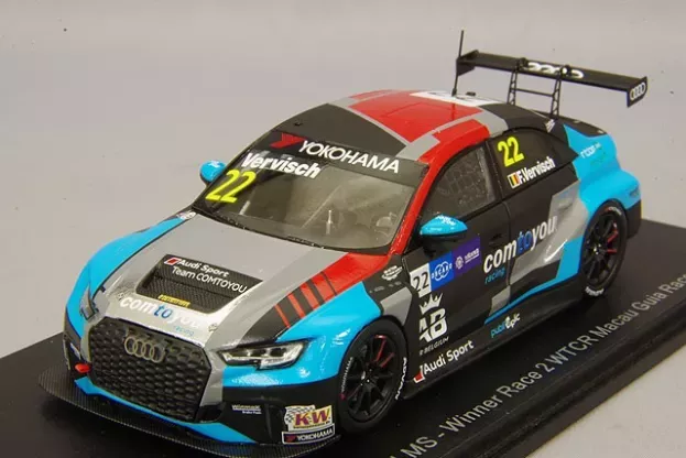 Spark Audi Rs3 Lms N 22 Winner Race 2 Wtcr Macau Guia Race 2018 F.vervisch 1:43 SA205