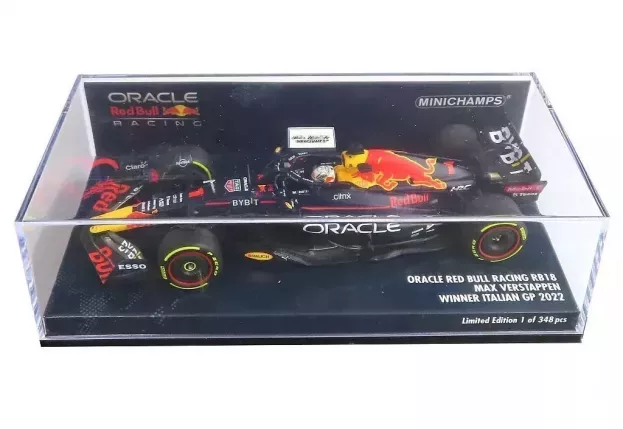 Minichamps Red Bull F1 Rb18 Team Oracle Red Bull Racing N 1 Winner Italy Gp World Champion 2022 Max Verstappen 1:43 417221601