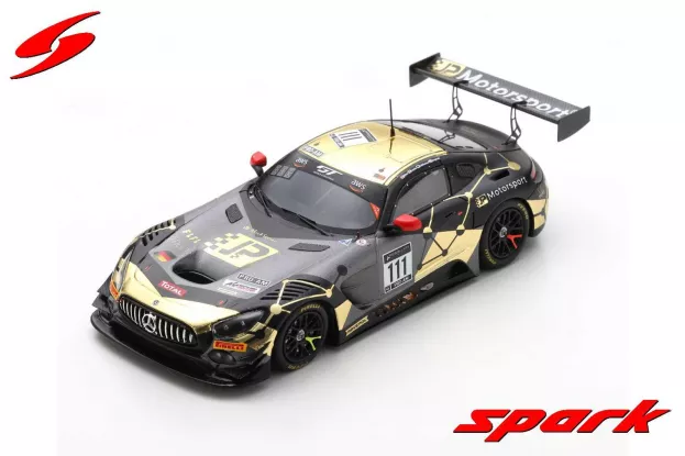 Spark Mercedes Gt Amg Gt3 Team Jp Motorsport N 111 24h Spa 2020 P.krupinski J.liebhauser M.lauda C.klien 1:43 SB408