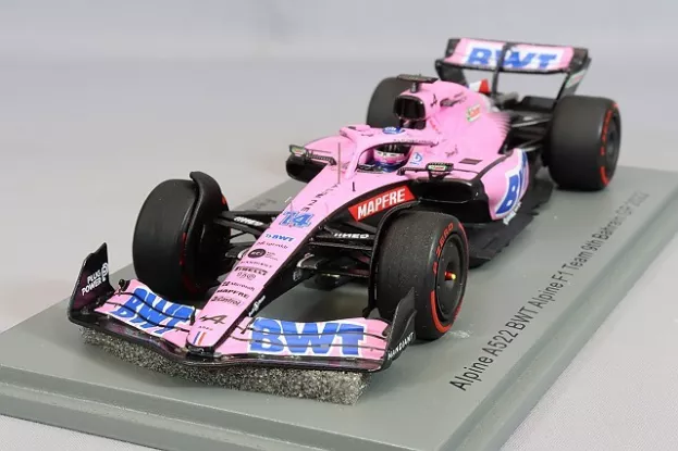 Spark Alpine F1 A522 Team Alpine Bwt N 14 Bahrain Gp 2022 Fernando Alonso 1:43 S8522