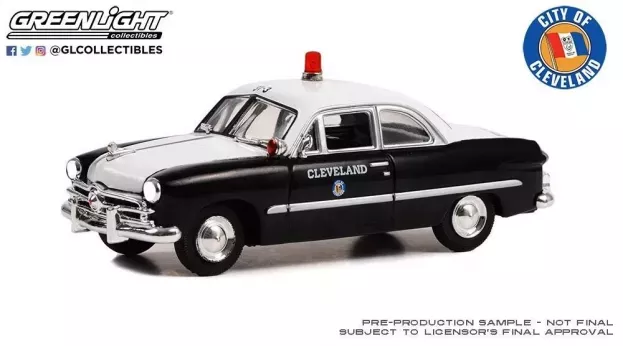 Greenlight Ford Cleveland Police 1949 1:43 86635