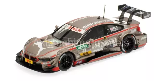 Minichamps Bmw 4-series M4 Team Bmw Rbm N 31 Season Dtm 2015 T.blomqvist 1:43 410152431