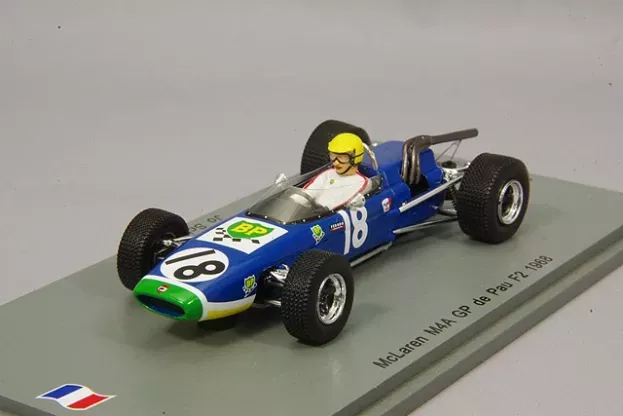 Spark Mclaren F2 M4a N 18 De Pau Gp 1968 Jo Schlesser 1:43 SF121