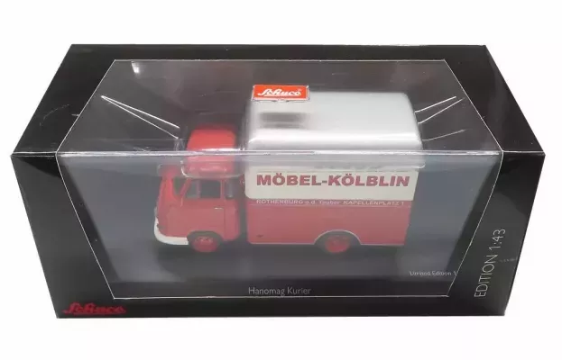 Schuco Hanomag Kurier Truck Mobel Kolblin 1:43 3235