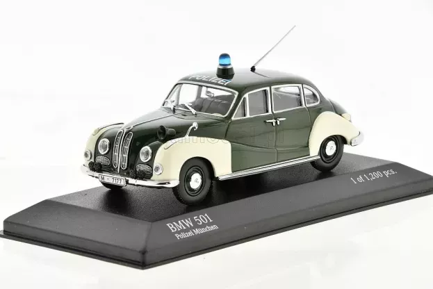 Minichamps Bmw 501 Polizei Munchen 1:43 430022490