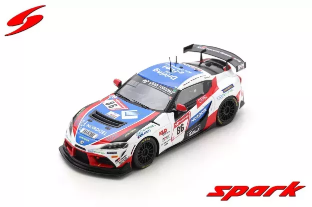 Spark Toyota Supra Gr Team Gazoo Europe Racing N 86 3rd At Class 24h Nurburgring 2022 A.brusius F.unteroberdorster L.peucker A.langyel 1:43 SG857