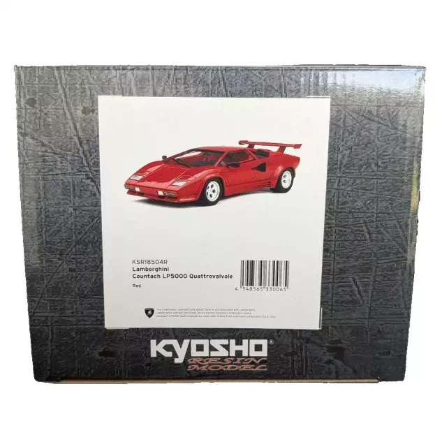 Kyosho Lamborghini Countach Lp5000 Quattrovalvole 1982 1:18 KSR18504R