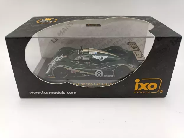 IXO Models Bentley Exp Speed 8 N 8 3rd 24h Le Mans 2001 A.wallace B.leitzinger E.van De Poele 1:43 LMM030