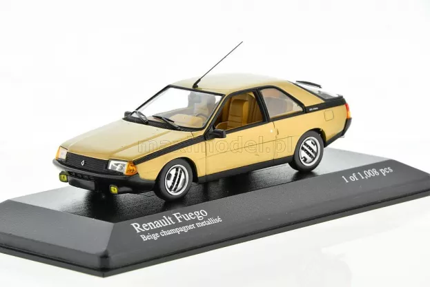 Minichamps Renault Fuego Gtx 2 Litres 1982 1:43 400113521
