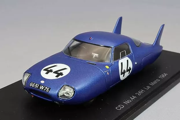 Spark Panhard Cd 848cc Team Automobiles Charles Deutsch N 44 24h Le Mans 1964 A.bertaut A.guilhaudin 1:43 S5071