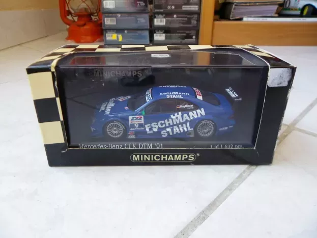Minichamps Mercedes Clk-class Amg N 9 Team Manthey Dtm 2001 B.maylaender 1:43 400013109