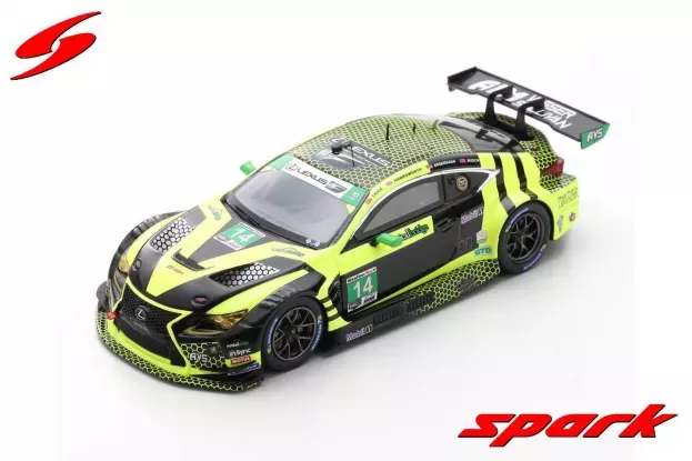 Spark Lexus Rc F Gt3 Team Aim Vasser Sullivan N 14 24h Daytona 2020 P.chase J.hawksworth K.busch M.de Quesada 1:43 US129