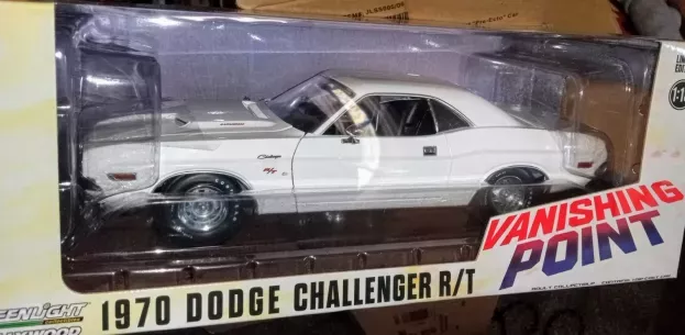 Greenlight Dodge Challenger R t Coupe 1970 Vanishing Point 1:18 13526