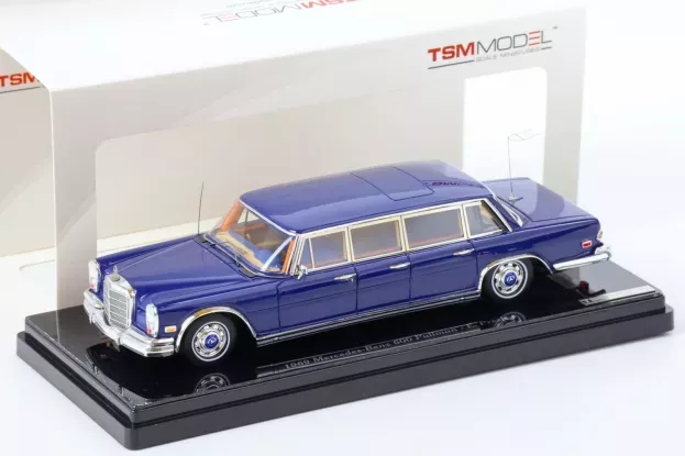 Truescale Mercedes 600 Limousine 1969 Personal Car Elvis Presley 1:43 TSM144339