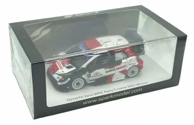 Spark Toyota Yaris Wrc N 1 Winner Rally Croatia 2021 S.ogier J.ingrassia 1:43 S6588