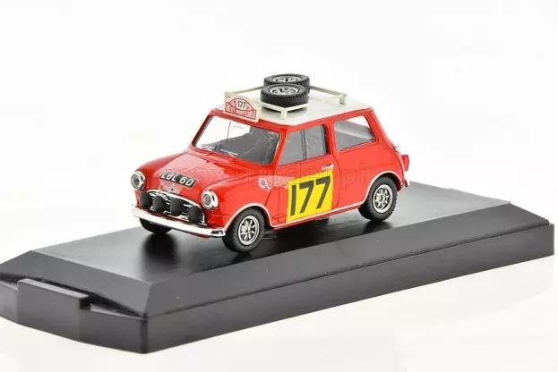 Vitesse Morris Mini Cooper S N 177 Winner Rally Montecarlo 1967 R.aaltonen H.liddon 1:43 L034