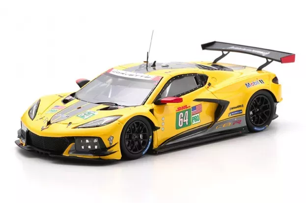 Truescale Chevrolet Corvette C8.r Team Corvette Racing N 64 2nd 1000 Miles Sebring Gtd Pro 2022 T.milner N.tandy 1:43 TSM430642