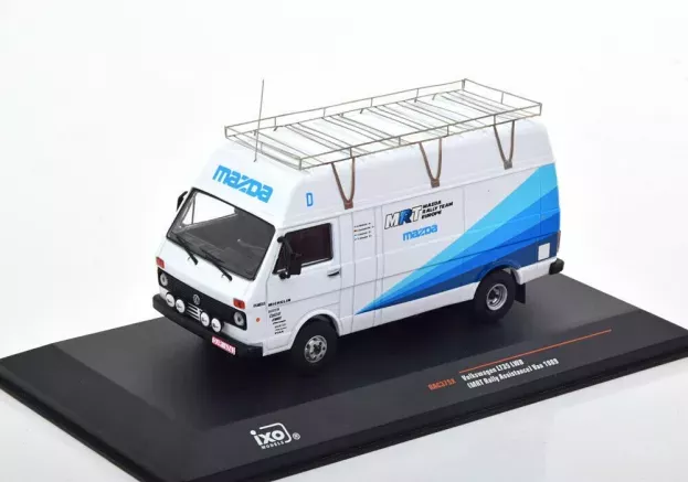 IXO Models Volkswagen Lt35 Lwb Van Team Rally Mazda Assistance 1989 1:43 RAC375X