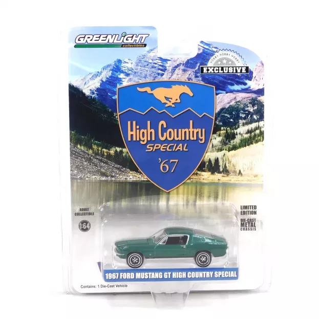 Greenlight Ford Mustang Gt Coupe Fastback High Country Special 1967 1:64 30505